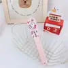 Lindo perro de PC handton pez feo peine plegable corazón de niña rosa conveniente portátil pequeño peine Dibujos animados creativo peine de masaje