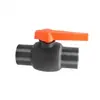 Tubería y Conexiones de PE Pulgada 1/2 Pulgada 3/4 Pulgada Tipo Socket Válvula de Bola Totalmente Plástica 110 63 32 25 Válvula de Bola Válvula de Interruptor de Agua Accesorios