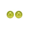 Pendientes Redondos de Resina Aguja Plateada, Frescos y de Moda, Versátiles para el Trabajo, Lujo Ligero, Sensación de Alta Gama, Diseño Único