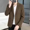 Novo blazer masculino bordado estilo chinês, perfeito para primavera e outono, estiloso e versátil para homens jovens e de meia-idade, adequado tanto para uso formal quanto casual