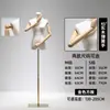 Suporte de Exibição de Modelo para Loja de Roupas Femininas, Manequim Especial para Vitrine, Mão para Pendurar, Manequim de Meio Corpo para Vestido de Noiva