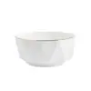 Cuenco de Cerámica para el Hogar Estilo Nórdico Cuenco de Diamante de 4.5 Pulgadas Blanco Puro Simple Cuenco de Cerámica Estilo Japonés Cuenco para Arroz Plato