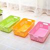 Caixa de armazenamento de brinquedos para jardim de infância atacado caixa de armazenamento de plástico para lanches de mesa cesta de armazenamento de cozinha caixa de armazenamento cesta de armazenamento