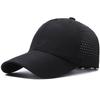 Chapéu de Secagem Rápida Masculino Verão Fino Respirável Personalizável com LOGO Boné Esportivo Boné de Beisebol Feminino Protetor Solar Chapéu de Sol