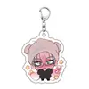 Dropshipping de Chaveiros Acrílicos Irregulares para Palco, Presentes para Mochilas de Estudante, Pingentes Decorativos de Desenhos Animados e Anime