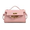 Mini bolso Kelly infantil transfronterizo para mujer, otoño 2023, versión coreana, moderno bolso bandolera familiar con pintalabios.