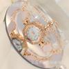 Nova venda quente pulseira feminina de alta aparência Diamante-embutido padrão fritillary cadeia moda relógio de quartzo comércio exterior vendas diretas da fábrica