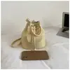 Bolso de Mano de Moda de Nicho Estilo Coreano con Múltiples Bolsillos Bolso de Hombro Dulce-Cool de Moda Bolso Cruzado Versátil con Cordón