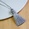 Franja Franja Curta Gorda Franja Tamanho Pequeno Abertura 5cm Bolsa de Perfume Hanfu Corda de Pendurar Seda Gelada Franja Artesanal diy