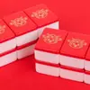Azulejos de Mahjong Caseros de Dibujos Animados Lindos de Moda Manivela Manual Azulejos de Viaje Azulejos de Mahjong para Dormitorio Logo de Regalo Beneficios