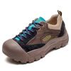 Jie shu 2023 Otoño Nuevo estilo fondo de espuma estilo deportivo combinación de colores capa superior piel de vaca con cordones retro casual zapatos de mujer