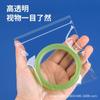 Bolsa de PP Altamente Transparente Bolsa Sellada para Joyería Pulsera de Joyería Almacenamiento de Cuentas Budistas Bolsa Transparente con Cierre Ziplock Bolsa de Embalaje Engrosada