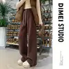 Pantalones deportivos de pierna ancha ajustados para mujer, nuevo modelo primavera y otoño 2026, cintura alta, caída fluida, para figura de pera, que ocultan las caderas, pantalones largos adelgazantes