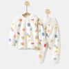 Conjunto de Ropa de Otoño de Cintura Alta para Bebé al por Mayor Ropa Interior para Bebé Recién Nacido 0-3 Años Ropa para Niños Pantalones de Otoño para Niños y Niñas
