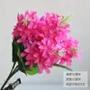 Ramo de simulación margarita pequeña danza flor falsa decoración pequeño ramo flor de plástico canaleta de flores para bodas arreglo floral flor de seda prímula