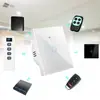 Interruptor inteligente de graffiti Wifi RF433 calibre europeo unipolar neutro universal Bluetooth temporizador panel de interruptor táctil tipo 86