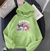Sudadera para Mujer Primavera y Otoño 2025 Estilo Holgado Perezoso Manga Larga Top con Capucha Ropa Chaqueta de Terciopelo Primavera y Otoño Tendencia Ins