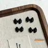Accesorios Clásicos para Uñas Negras Tendencia Moño Estrella Explosión Moño Flotante Corbata de Moño Decoraciones para Uñas Accesorios