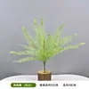 Plantas Verdes Artificiais, Samambaia Cauda de Fênix, Samambaia Persa, Série Floresta de Paisagismo, Paisagismo para Vitrines, Paisagismo para Shoppings, Samambaia Aspargo