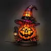 Nueva Lámpara de Bruja de Halloween Transfronteriza, Adorno de Decoración de Halloween, Lámpara de Mesa de Escritorio de Bruja