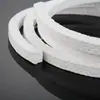 Sello de empaquetadura trenzada de PTFE, Relleno trenzado resistente al desgaste de PTFE, Empaquetadura de PTFE negra y blanca sin aceite impregnada en aceite