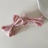 Novo Grampo de Cabelo Doce de Bolinhas com Laço Estilo Coreano, Grampo Banana, Presilha para Cabelos Soltos, Clipe Lateral Estiloso, Acessório de Cabelo Atmosférico
