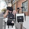 Mochila Escolar de Cuatro Piezas Versión Coreana Femenina Harajuku Ulzzang Estudiante de Secundaria Preparatoria Escuela Primaria Tercer a Quinto Grado