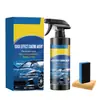 Agente de recubrimiento para proteger superficies de pintura de automóviles, impermeabilizar, eliminar suciedad, dar brillo, pulir y recubrir la pintura del automóvil