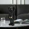 Enfeites de Urso Cyber Celebridade para Sala de TV Gabinete Decorações Macias Entrada de Luxo Leve Bandeja de Armazenamento Presente Feito à Mão Venda por Atacado