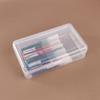 Caja de Plástico Transparente Boceto Arte Estudiante Simple Estilo Coreano Neutral Gran Capacidad Lápiz Oficina Papelería Caja Venta al por Mayor Transfronteriza