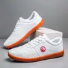 Zapatos de Cuero para Tai Chi para Hombres y Mujeres, Transpirables, Antideslizantes, Suela de Tendón de Buey, Zapatos Profesionales de Artes Marciales, Zapatos de Práctica de Tai Chi, Zapatos Deportivos de Suela Blanda