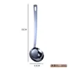 Espátula de cocina para exportación de acero inoxidable, cuchara sopera, cuchara coladora, cuchara para pasta, juego de siete piezas, ventas directas de fábrica