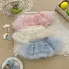 2026 Verano Nuevo Estilo Falda Tutú Princesa de Malla para Niñas Falda Corta Dulce para Bebés Pantalones Falda Versátiles de Pastel para Niños de Un Año