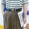 Cinturón Delgado con Hebilla Triangular para Mujer, Decorativo para Traje con Vestido, Suéter, Chaleco, Cinturón de Moda y Versátil para Mujer