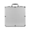 Caja de herramientas de aleación de aluminio tipo maleta nueva al por mayor, caja de almacenamiento multifunción con absorción de impactos, caja de aluminio, puede ser caja de herramientas de stock