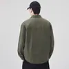 Camisa de Trabajo de Algodón Vintage de Alta Calidad Estilo Montaña para Hombre, Camisa de Manga Larga Estilo Japonés para Hombre Otoño 2025