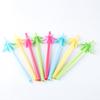 Material de Polipropileno de Grado Alimenticio Flor Creativa Popote Juguete Infantil Popote Reutilizable Sin Olor Mayoreo
