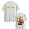 Tamanho Europeu TransfronteiriçoCamiseta Kpop Caçador de Demônios Rumi Mira Zoey Camiseta Gráfica para Homens e Mulheres Natal