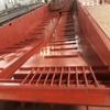 Tanque de lavagem de carros móvel de 16 metros para canteiro de obras, plataforma de lavagem de chassis de pneu de carroceria de veículo de transporte de 100 toneladas