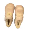 Botas de invierno estilo Birkenstock, retro, de suela gruesa, que aumentan la altura, totalmente cerradas, para mujer, nueva colección de invierno 2026, versátiles y lindas con un lazo y forro afelpado