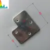 Marco de fotos de ángulo recto ancho 38*60, escudo de cola de milano con forma de pez, marco minimalista de aluminio en esquina de 45 grados para puertas de vidrio