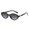 Nuevas Gafas de Sol con Lente Degradada: Gafas de Sol de Moda con Estilo Callejero Elegante Europeo y Americano para Mujer, Gama Alta, Únicas, que Adelgazan el Rostro
