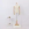 Maniquíes de Exhibición, Maniquíes para Tiendas de Ropa Femenina, Maniquíes para Vestidos de Novia, Maniquíes de Medio Cuerpo, Base de Madera Maciza, Maniquíes Colgantes de Mano Estilo Coreano