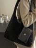 Bolso Tote Casual Retro de Gran Capacidad 2025 Verano Nuevo Estilo Nicho Casual Bolso de Hombro Axilar Bolso para Ir al Trabajo