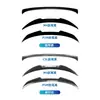 Adecuado para BMW Serie 3 E90 Edición Sport Lip Spoiler Delantero, Cubierta de Espejo de Rejilla, Faldones Laterales, Lip Trasero, Alerón Trasero, Alerón de Techo, Modificación Transfronteriza