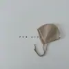 Ins Sombrero Coreano Fino de Encaje con Cordones para Bebé para Primavera y Otoño Protección para las Orejas Etiqueta de Costura Personalizada para Bebés Sencillo Versátil Sombrero de Ponerse de Moda