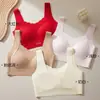 Outono e Inverno Novo Estilo Coreano Sem Costura Suporte Macio Colete Esportivo Respirável Fixo Escovado Sutiã Push-Up Roupa Íntima