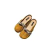 Sapatos Femininos Elegantes Planos Antiderrapantes Tendência 2026 Estilo Chanel para Combinar com Saias, Sapatos Versáteis de Solado Macio com Bico Fechado para Uso Diário