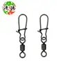 Conector de anillo en forma de ocho giratorio americano con pasador reforzado anillo en forma de 8 giratorio Luya accesorios de equipo de pesca fabricantes mayoreo
