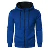 Nuevo suéter con capucha de punto casual para hombre de otoño e invierno, chaqueta juvenil para hombre con estampado 3D, venta al por mayor